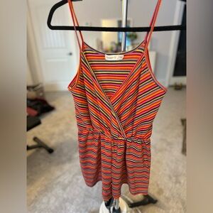 Ginger G Multicolor Striped Top